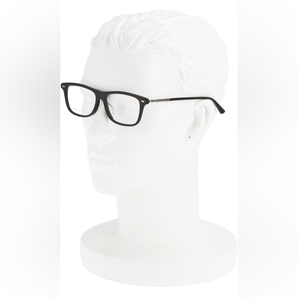 💯- New Authentic Gucci Web GG0519O Eyeglasses
001 - Black /Ruthenium